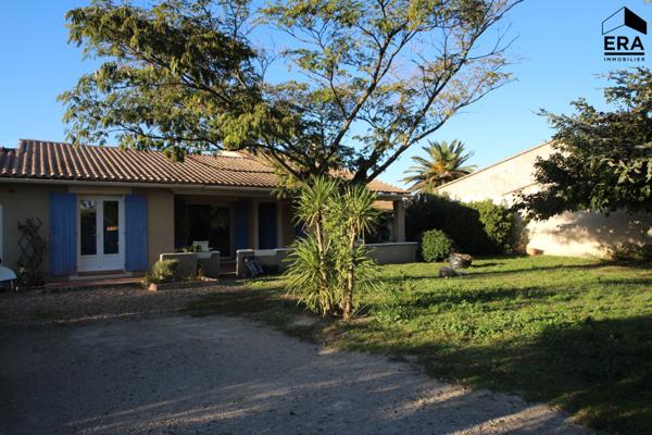Maison de plain-pied sur belle parcelle de 1 100 m²