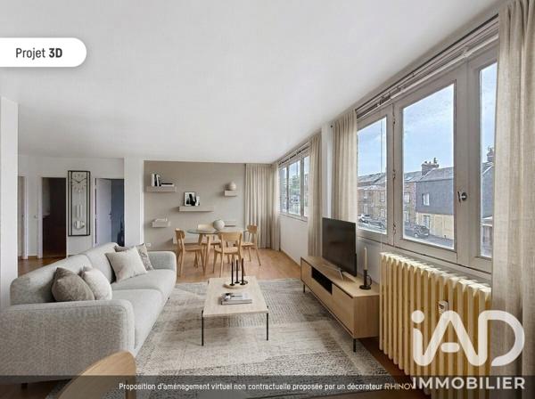 Appartement à vendre 5 pièces 97,37 m² Bois-Guillaume