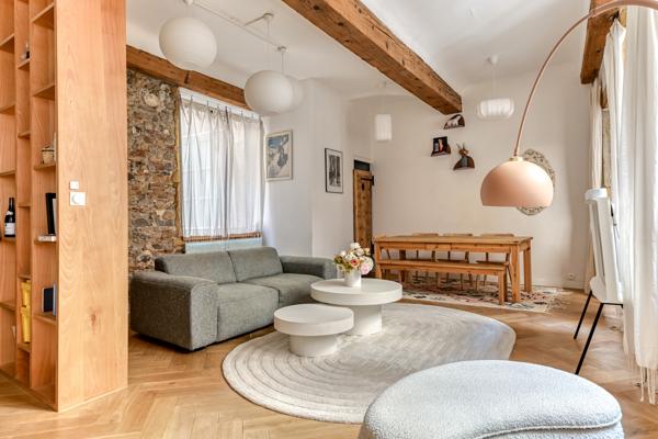 LYON 2eme - Un ravissant ppartement T3 de 91m2