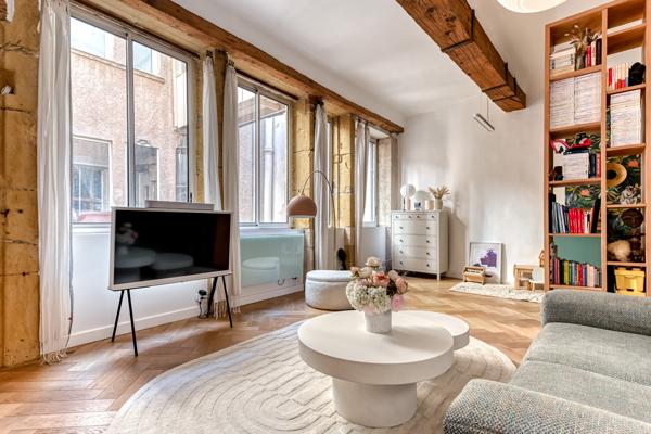 LYON 2eme - Un ravissant ppartement T3 de 91m2