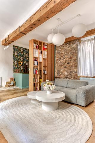 LYON 2eme - Un ravissant ppartement T3 de 91m2