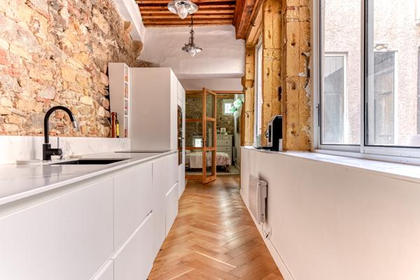 LYON 2eme - Un ravissant ppartement T3 de 91m2
