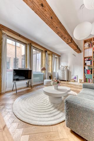 LYON 2eme - Un ravissant ppartement T3 de 91m2