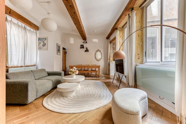 LYON 2eme - Un ravissant ppartement T3 de 91m2