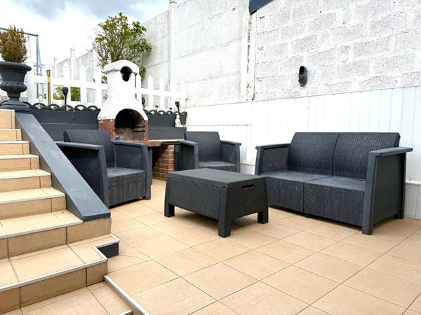 Maison de ville Etaples 99m², 3 chambres, jardin