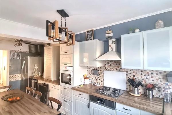 Maison de ville Etaples 99m², 3 chambres, jardin