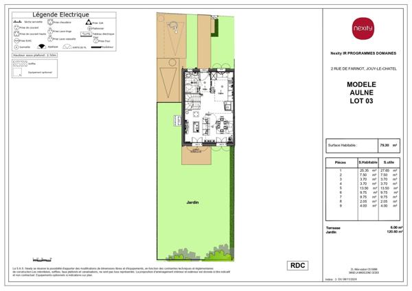 Vente Maison 4 pièces 79 m2 à Jouy-le-Châtel