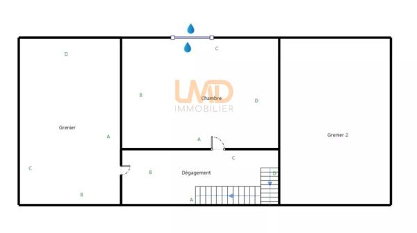 Maison à rénover, structure saine (murs / toiture)