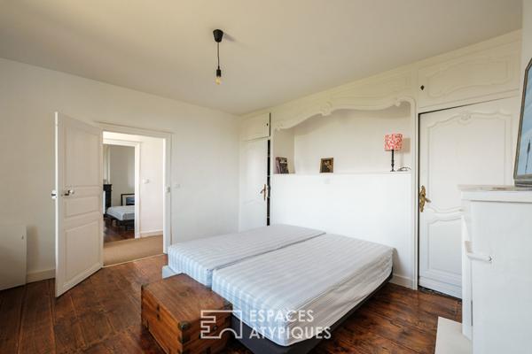 Maison de ville avec sa vue dégagée sur les remparts