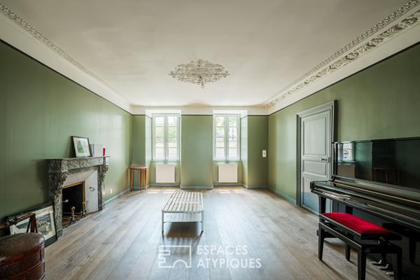 Maison de ville avec sa vue dégagée sur les remparts
