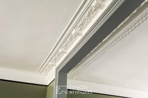 Maison de ville avec sa vue dégagée sur les remparts