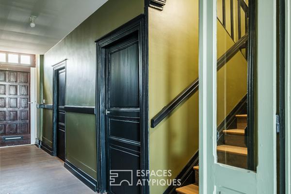 Maison de ville avec sa vue dégagée sur les remparts