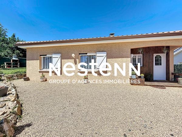 A vendre : Maison plain pied avec jardin et piscine semi-enterrée - Secteur MACON (71000)