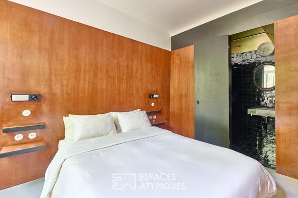 Maison d’architecte avec terrasse au calme d’une impasse