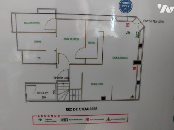 A vendre sur Frevent ,local commercial centre ville