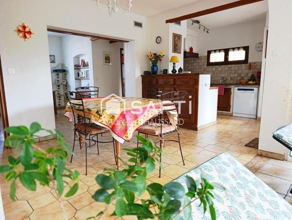 Maison 5 chambres garage jardin