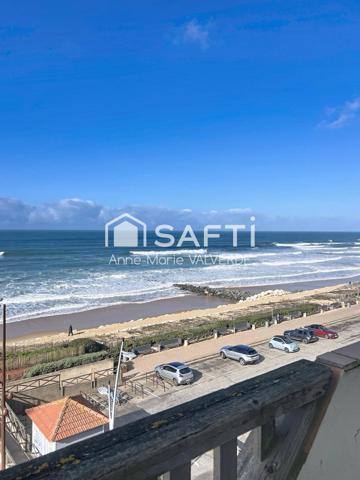 Duplex face à l’océan – Vue mer panoramique – Garage privé – Lacanau-Océan