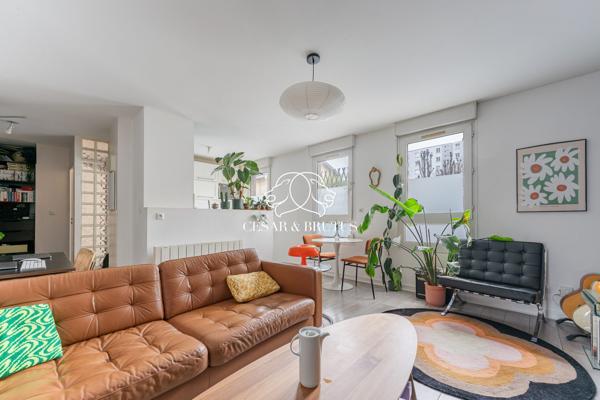T2 lumineux de 48,35 m² Lyon 7