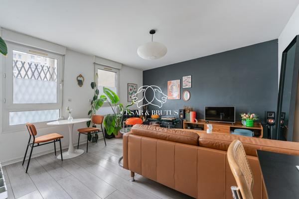 T2 lumineux de 48,35 m² Lyon 7