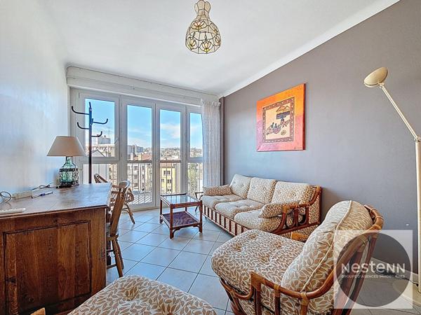 Nancy - T3 lumineux avec balcon, ascenseur et proximité Parc Sainte-Marie