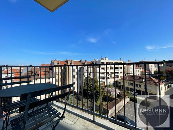 Nancy - T3 lumineux avec balcon, ascenseur et proximité Parc Sainte-Marie