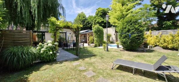 NOGENT SUR OISE maison 3 chambres avec garage et dépendances  