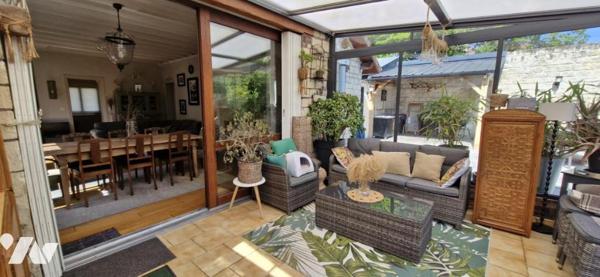 NOGENT SUR OISE maison 3 chambres avec garage et dépendances  