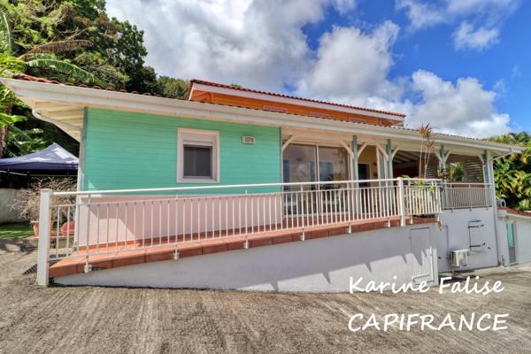 Ensemble immobilier – Villa T6 + 2 T2, piscine, vue mer – Sainte-Luce