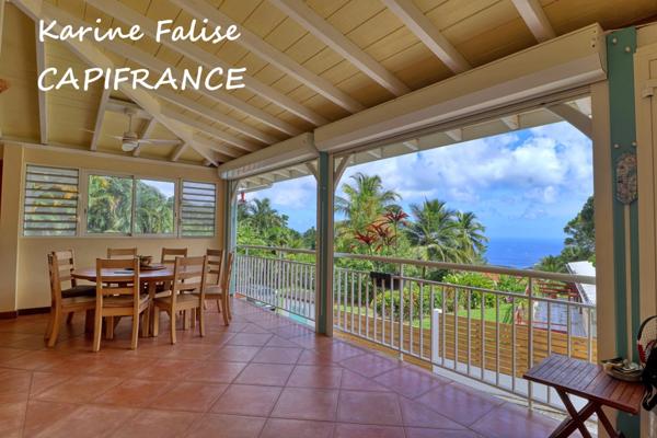 Ensemble immobilier – Villa T6 + 2 T2, piscine, vue mer – Sainte-Luce