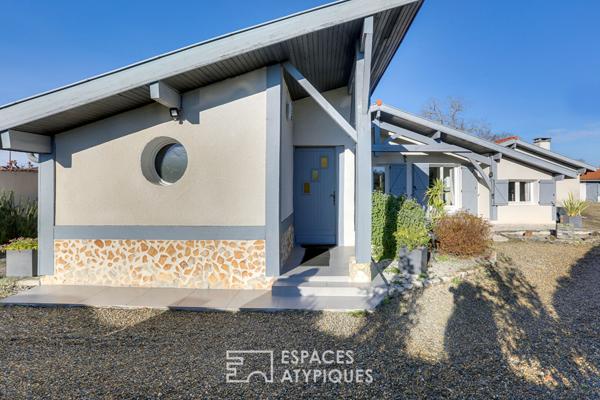 Maison landaise aux allures contemporaines