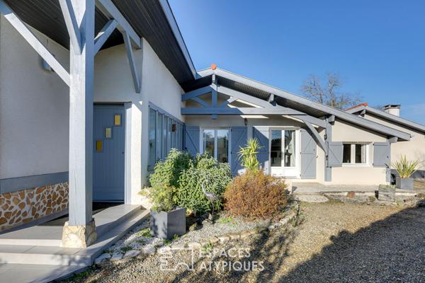 Maison landaise aux allures contemporaines