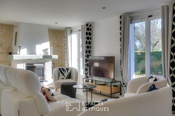 Maison landaise aux allures contemporaines