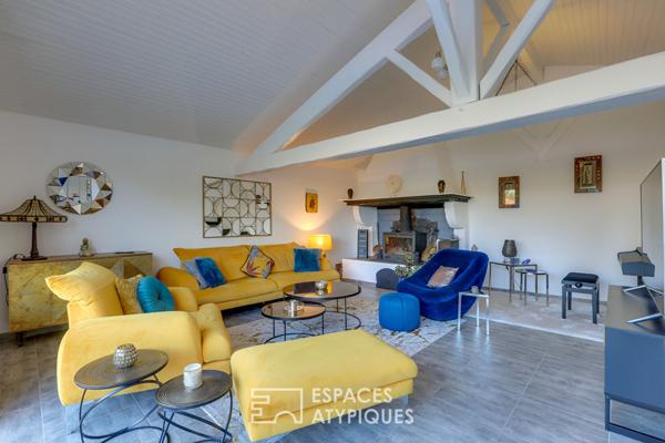 Maison landaise aux allures contemporaines