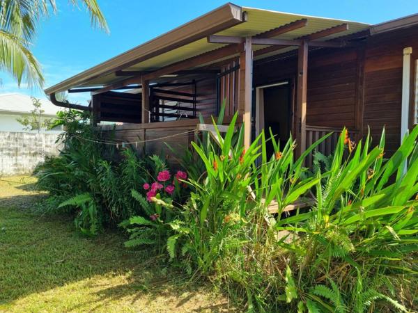 ENNSEMBLE de 3 BUNGALOWS T2 à VENDRE à KOUROU