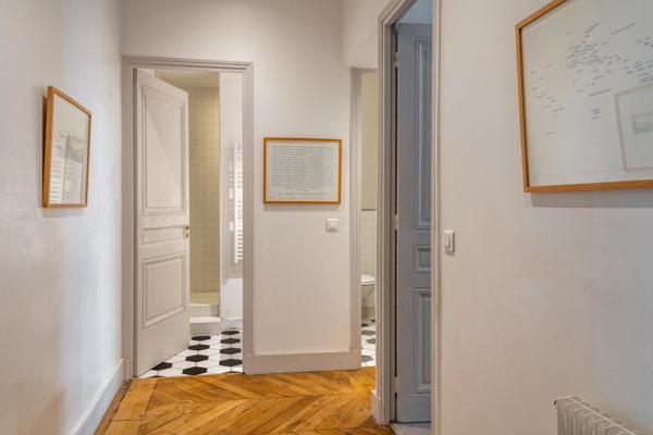 Lyon 2ème - Appartement deux chambres 91 m² - Garage fermé