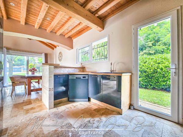 Maison 4 chambres + garage + dépendance aménagée