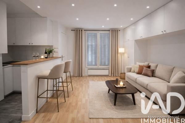 Appartement à vendre 2 pièces 30,74 m² Paris 18
