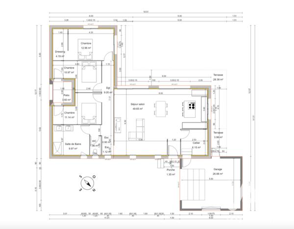 Terrain à vendre 1 150 m² Vesseaux