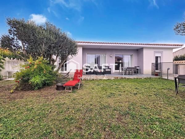 Villa 100 m2, piscine, jardin et garage