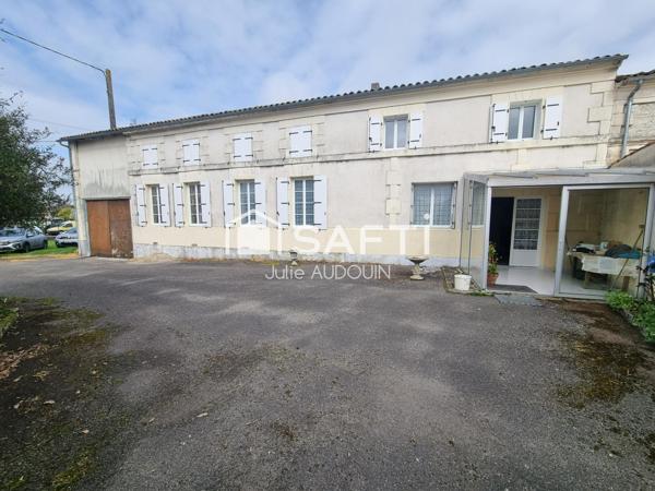 Maison ancienne avec dépendances – 131 m² habitables LE SEURE