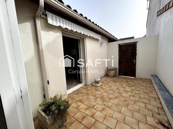 Maison plain-pied au calme quartier Saint -Cybard avec plusieurs places de stationnement privées