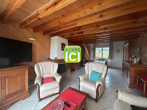 Maison 120m² proche canal - 3  chambres - jardin de 760m² - FEGREAC