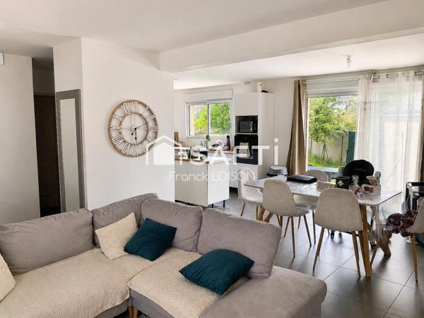 MAISON RÉCENTE 2018 – 3 CHAMBRES – SUITE PARENTALE – DPE B