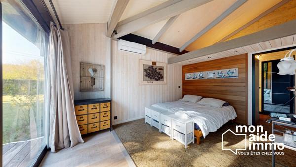 Maison de 136m² + grand garage avec bureau sur 2300m² de terrain