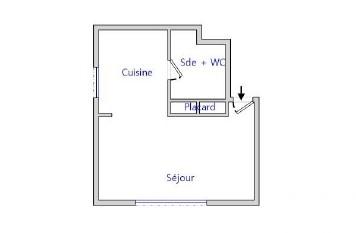 Studio à vendre 30,14 m² Chartres