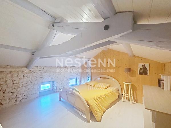 RETOURNAC ! EXCLUSIVITE Ancien corps de ferme de 200 m2 rénové sur 1000 m2 de terrain clos et plat