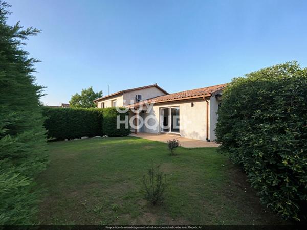 Maison de 125 m2 avec sous-sol sur une parcelle d'environ 535 m2