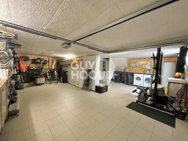 Maison de 125 m2 avec sous-sol sur une parcelle d'environ 535 m2