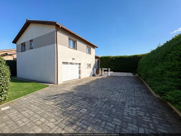 Maison de 125 m2 avec sous-sol sur une parcelle d'environ 535 m2