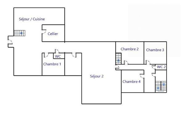 Villa atypique totalement rénovée au calme